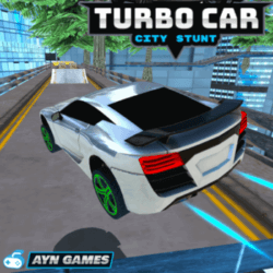 Turbo Car City Stunt  Jogue Grátis no !