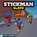 Stickman Slope is a running game set in the streets of a city. To be successful, you have to avoid the obstacles that come your way.