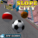 Slope City is unblocked slope game.  You can play free slope game.