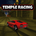 Temple Racing is a game where I can drive in the endless temple. There are 3 difficulty levels. You have to try to go the farthest by overcoming the obstacles with the red sports car.