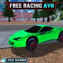 Free Racing Ayn, perform stunts in a huge free space with super sports cars. Collect 115 gems hidden in the "free driving" area in this game, and show off your driving skills
