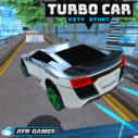 Turbo Car City Stunt is a 3D car driving game where you can perform stunts with super cars in the modern city. It has 15 sports cars and 36 racetracks.
