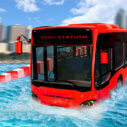 Extreme Water Floating Bus is a driving simulation where you can drive a bus on water. There are 15 levels in total in this game and your task is to reach the designated point on the map. While navigating this open world, you can traverse through water and float on water like a ship.