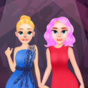 Princess Prom Night is a fun fashion game for girls to play! Choose beautiful outfits, trendy dresses and beautiful makeup for the high school girls who are going to the party.