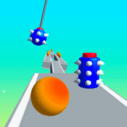 Ball Gradient is a hyper casual game where you try to get to the finish line without hitting the obstacles in order to complete the level.