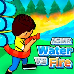 ASMR Water vs Fire